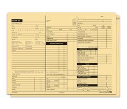 Option – Heavy Stock Deal Jackets Printed- Black No Stripe - #237 Box of 500