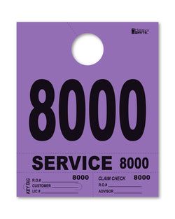 4 Part Heavy Brite Disp. No. - HB4P-8 - Purple - 8000-8999