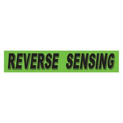 Option – Flourescent Green & Black Slogan - Reverse Sensing - Qty. 12