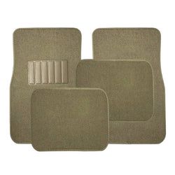 Carpet Floor Mat 4-piece Set- TAUPE - Qty. 1