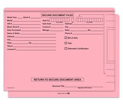 Color-Code Deal Jackets - PINK - Box of 100