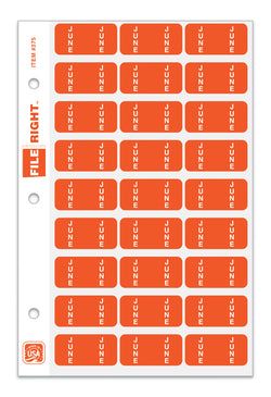 Month June Ring Book QTY. 270 per Set