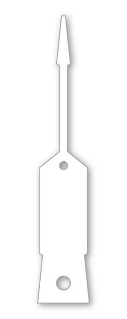 Self-Locking Key Tags - SLKT-WHITE - Qty. 1000