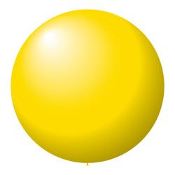 Option – Giant Latex Balloons - 72" - Yellow - Qty. 1