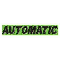 Option – Flourescent Green & Black Slogan - Automatic - Qty. 12