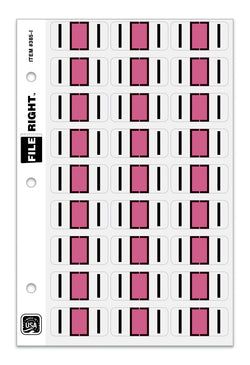 Option – Color-Code Alphabet Letter I, Ring Book, Pkg. of 270 Labels
