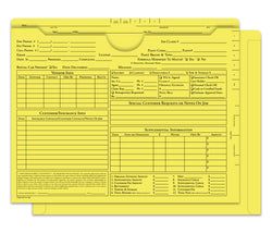 Option – Ultra Heavy Duty Body Shop Jacket, Printed - YELLOW - Box of 100