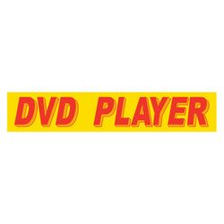 Option – Yellow & Red Slogan - DVD Player - Qty. 12