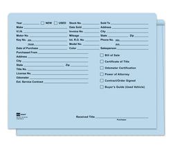 Option – Heavy Duty Deal Jacket, Printed - SA1221-HD-BLUE - Box of 100