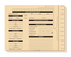 Option – File Folders - Printed - Color Code, Qty. 100 per Box