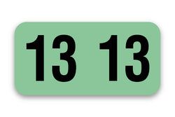 Option – Roll of 500 Year 2013 Labels for Color-Code