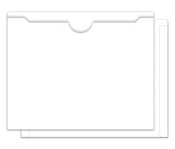 Option – Ultra Heavy Duty Jacket, Plain -  WHITE - Box of 100