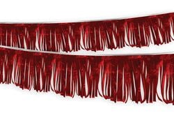 Metallic Streamers - Red - Qty. 1