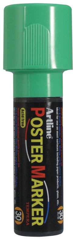Option – Windshield Markers - Wide Tip Paint - FFLUOR GREEN - Qty. 1