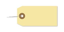 Option – Manila Tag With Wire Inserted - TWW-3 - Qty. 1000