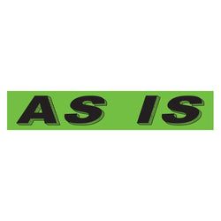 Option – Flourescent Green & Black Slogan - As Is - Qty. 12