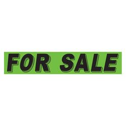 Option – Flourescent Green & Black Slogan - For Sale - Qty. 12