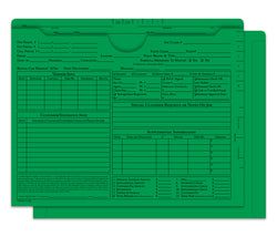 Option – Ultra Heavy Duty Body Shop Jacket, Printed - GREEN - Box of 100