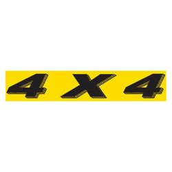 Option – Yellow & BlackSlogan - 4 X 4 - Qty. 12