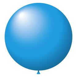 Option – Latex Balloons - 24" - Blue - Qty. 25