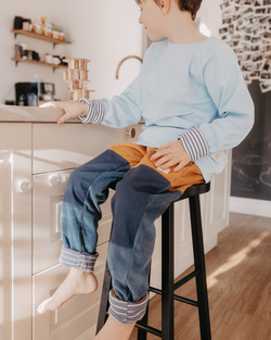 blaue Pflaume Messing