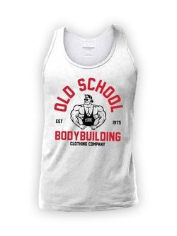 Red & Black on White