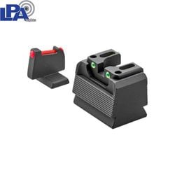 HK VP9 OR & HK SFP9 OR semi-adjustable co-witness sights – Šķiedru optika