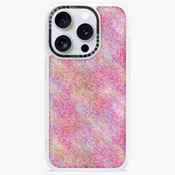 Classic MagSafe Compatible Pink Glitter Case