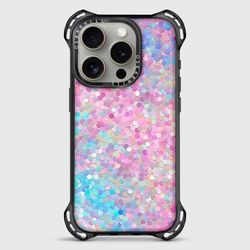 Bounce MagSafe Compatible Pastel Multicolor Glitter Case