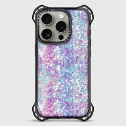 Bounce MagSafe Compatible Pastel Purple-Blue Glitter Case