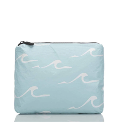 Print – Seaside - White on LeMU Blue