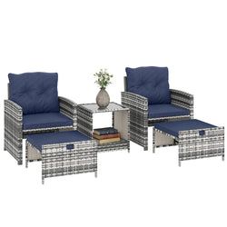 Colour – Grey/Dark Blue
