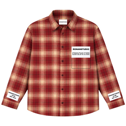 FLANNEL – RED X WHITE