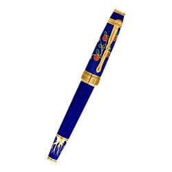 Finish – Sapphire Blue with Orange and Green