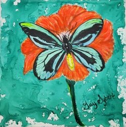 Ink Color – Queen Alexandra's Birdwing Butterfly Green