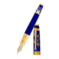 Finish – Sapphire Blue with Orange and Green