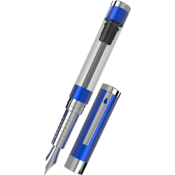 Finish – Blue/Chrome