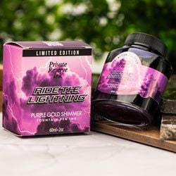 Ink Color – Ride The Lightning Purple Gold Shimmer