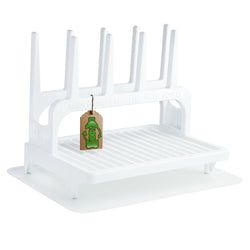 Includes – Bundle and Save! White Rack w/ Matt