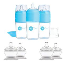 Color – Bundle & Save! 9oz Bottle 3-Pack & #3 Nipples & #4 Nipples