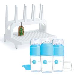 Includes – Bundle and Save! White Rack & Blue 9oz 3-Pack
