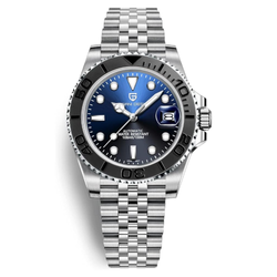Dial Color / Bracelet / Band – Black Blue - Jubilee