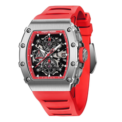 Dial Color – Silver-Red