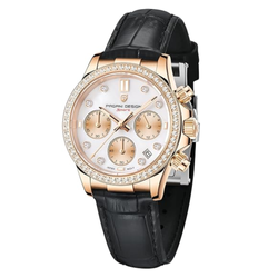 Dial Color / Strap – Gold-Black Starp