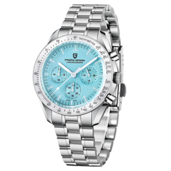 Dial Color / Band – Ice Blue - Steel Bracelet