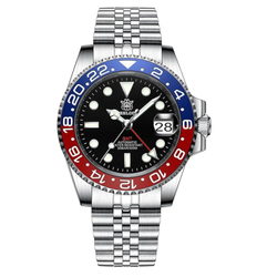 Dial Color/ Bracelet – Red/Blue-Jubilee