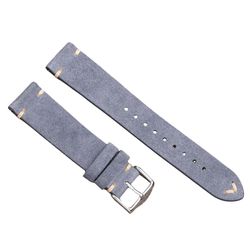 SuedeVintage Watch Band – Grey