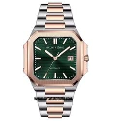 Cubic Automatic Rose Gold – Rose Gold - Green