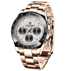 Dial Color / Band – White - Rose Gold