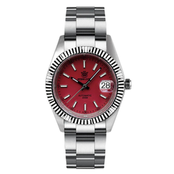 Dial Color / Bracelet – Red-Oyster